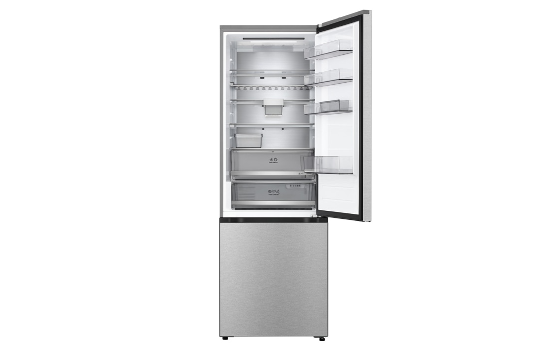 LG Хладилник c долна камера, DoorCooling+™ и ThinQ™ технология, 465L капацитет, Чекмедже без храна, GBBW726CMB, thumbnail 4