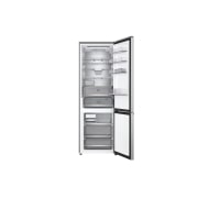LG Хладилник c долна камера, DoorCooling+™ и ThinQ™ технология, 465L капацитет, Отворена предна врата с изглед към храната, GBBW726CMB, thumbnail 2