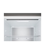 LG Хладилник c долна камера, DoorCooling+™ и ThinQ™ технология, 333L капацитет, Изглед на поставката за лед , GBBS514CPY, thumbnail 8