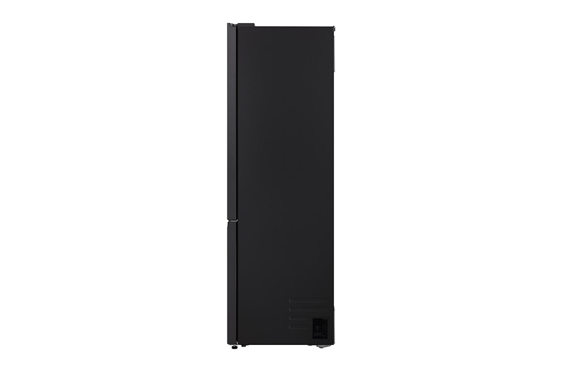 LG Хладилник c долна камера, DoorCooling+™ и ThinQ™ технология, 375L капацитет, Страничен изглед, GBBS322CEV, thumbnail 14