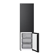 LG Хладилник c долна камера, DoorCooling+™ и ThinQ™ технология, 375L капацитет, Чекмедже без храна, GBBS322CEV, thumbnail 6