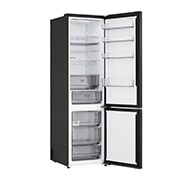 LG Хладилник c долна камера, DoorCooling+™ и ThinQ™ технология, 375L капацитет, Изглед от лявата страна, GBBS322CEV, thumbnail 12