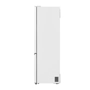 LG Хладилник c долна камера, DoorCooling+™ и ThinQ™ технология, 375L капацитет, Страничен изглед, GBBSJ2CCSW, thumbnail 14