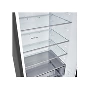 LG Хладилник c долна камера, DoorCooling+™ и ThinQ™ технология, 375L капацитет, Чекмедже без храна, GBBSJ2CCEP, thumbnail 6
