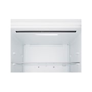 LG Хладилник c долна камера, DoorCooling+™ и ThinQ™ технология, 333L капацитет, Изглед на поставката за лед , GBBSJ10ESW, thumbnail 8