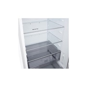 LG Хладилник c долна камера, DoorCooling+™ и ThinQ™ технология, 333L капацитет, Изглед отпред, GBBSJ10ESW, thumbnail 9