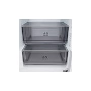 LG Хладилник c долна камера, DoorCooling+™ и ThinQ™ технология, 333L капацитет, Изглед отпред, GBBSJ10ESW, thumbnail 10