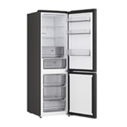 LG Хладилник c долна камера, DoorCooling+™ и ThinQ™ технология, 333L капацитет, Отворена лява врата&nbsp;без изглед към&nbsp;храната, GBBSJ11DEP, thumbnail 8