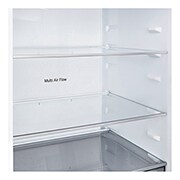 LG Хладилник c долна камера, DoorCooling+™ и ThinQ™ технология, 375L капацитет, Чекмедже без храна, GBBSJ20DPY, thumbnail 4