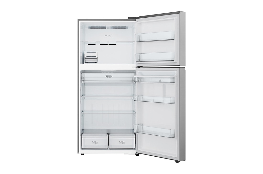 LG Хладилник c горна камера, DoorCooling<sup>+</sup>™ и ThinQ™ технология, 609L капацитет, Чекмедже с храна, GTFV61PYBQD, thumbnail 12