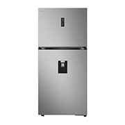 LG Хладилник c горна камера, DoorCooling<sup>+</sup>™ и ThinQ™ технология, 609L капацитет, Изглед отпред, GTFV61PYBQD, thumbnail 1