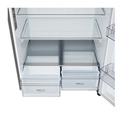 LG Хладилник c горна камера, DoorCooling<sup>+</sup>™ и ThinQ™ технология, 609L капацитет, Чекмедже с храна, GTFV61PYBQD, thumbnail 7