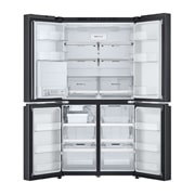 LG Multi-Door хладилник, DoorCooling+™ и ThinQ™ технология, 645L капацитет, Отворена предна врата без изглед към&nbsp;храната, GMF960EV2E, thumbnail 3