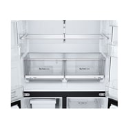 LG Multi-Door хладилник, DoorCooling+™ и ThinQ™ технология, 645L капацитет, Подробен изглед на чекмеджето, GMF960EV2E, thumbnail 9