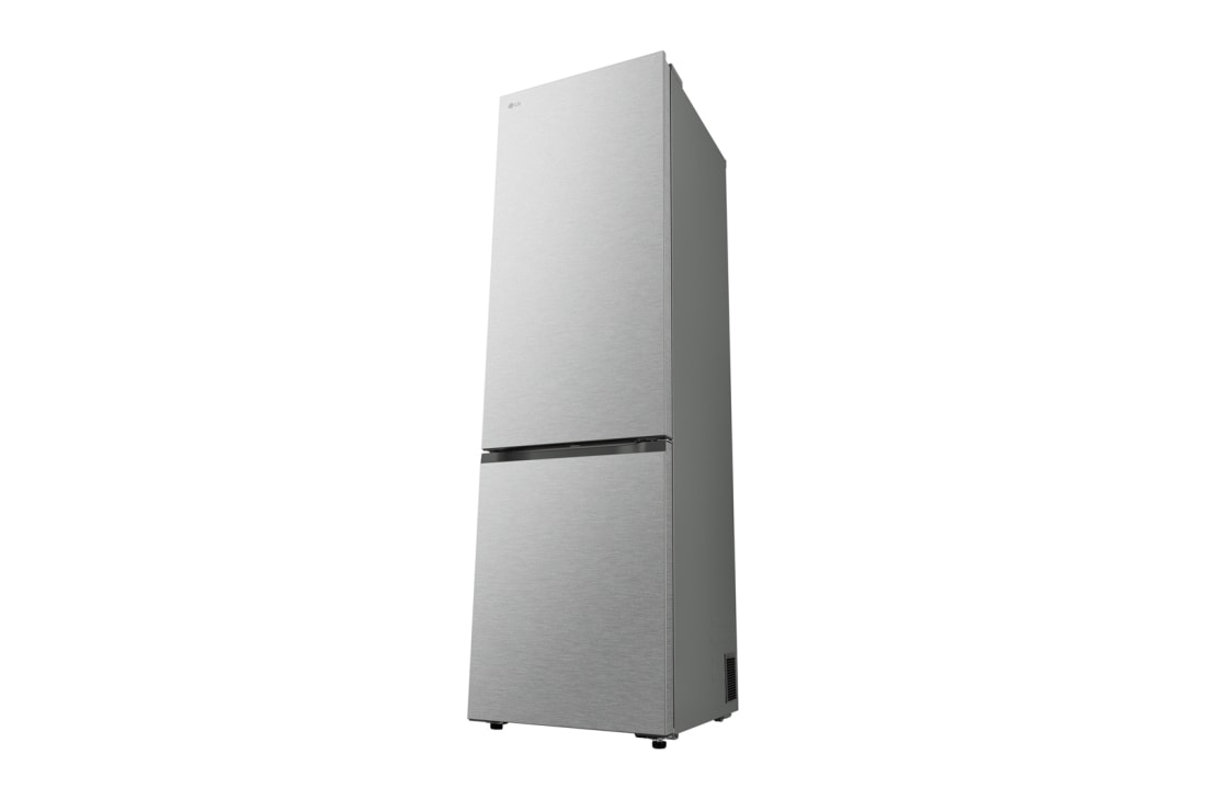 LG Хладилник c долна камера, DoorCooling+™ и ThinQ™ технология, 333L капацитет, Отворена лява врата с изглед към храната, GBBS716CPY, thumbnail 13