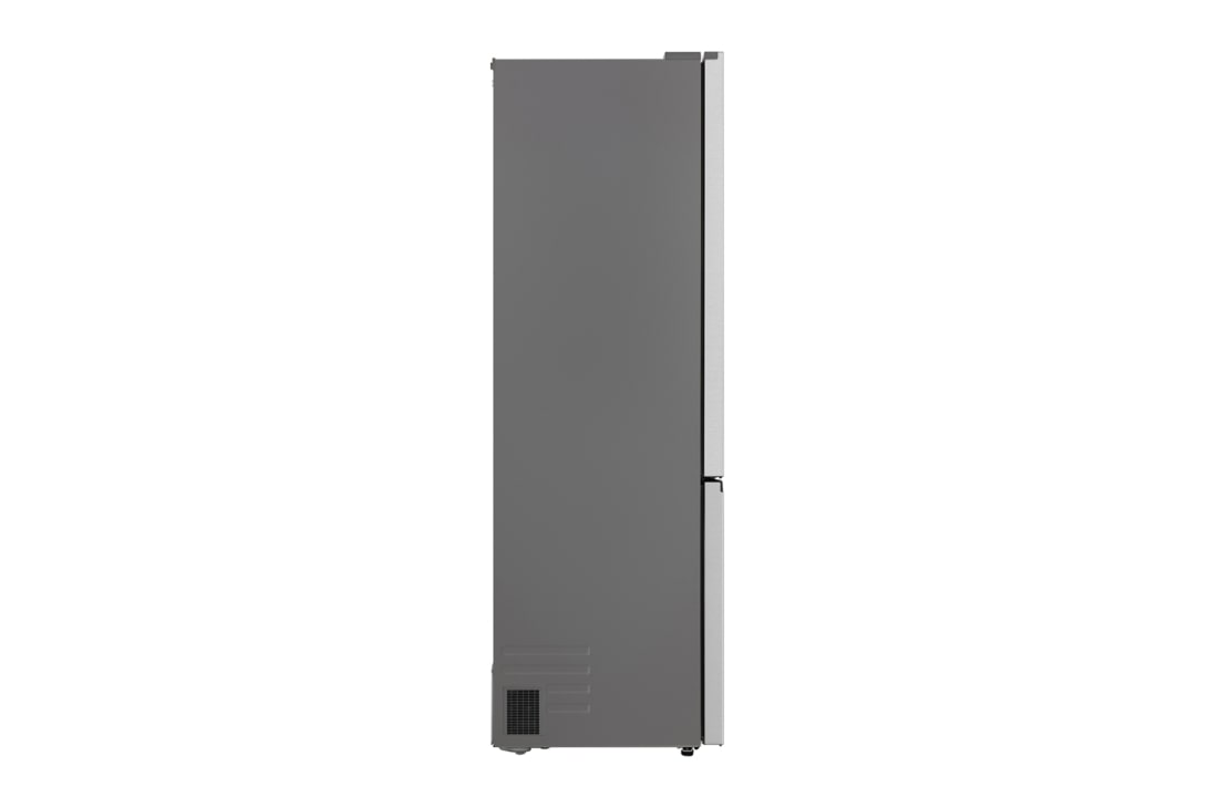 LG Хладилник c долна камера, DoorCooling+™ и ThinQ™ технология, 333L капацитет, Изглед от лявата страна, GBBS716CPY, thumbnail 15