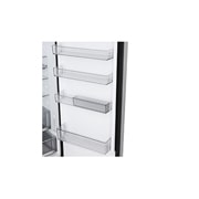 LG Хладилник c долна камера, DoorCooling+™ и ThinQ™ технология, 333L капацитет, Изглед на поставката за лед 2, GBBS716CPY, thumbnail 9