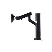 LG Стойка Ergo от LG, изглед отстрани при намаляване на височината, EG800BB, thumbnail 6