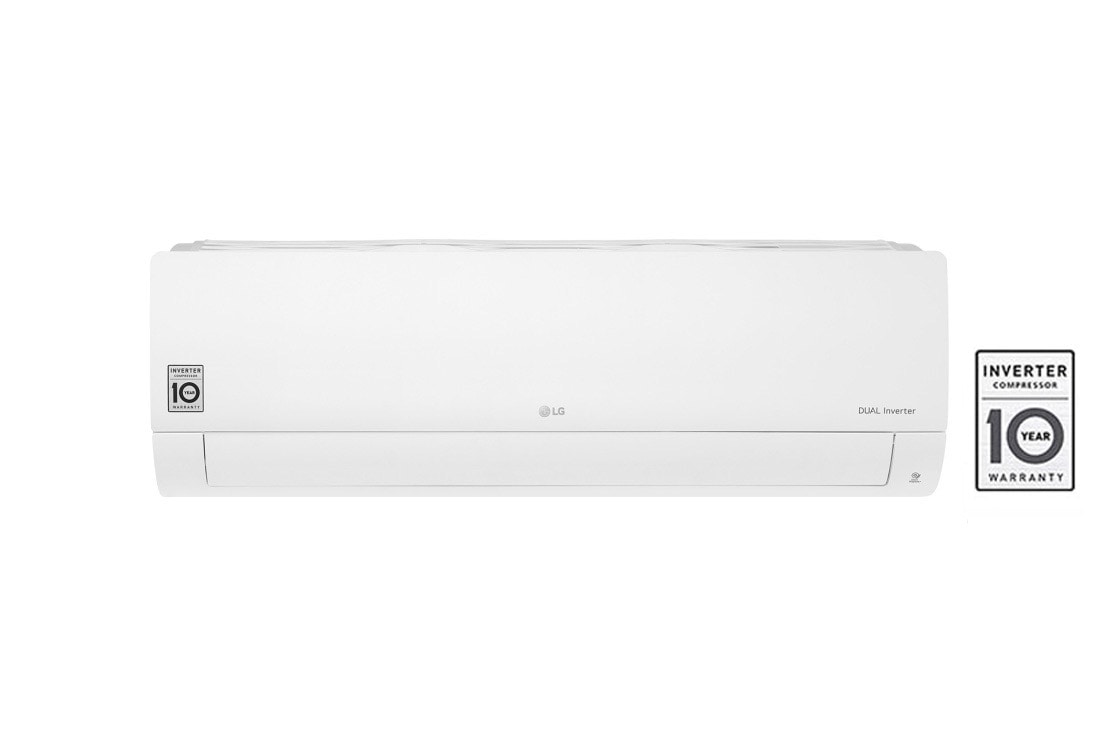 LG STANDARD (R32) DUAL Inverter, A++/A+, Стилен дизайн, висока ефективност, Ниско ниво на шум, 24k Btu, S24EQ