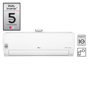 Напълно нов инверторен компресор с DUALCOOL, Охлаждане: 2500 W / Отопление: 3300 W