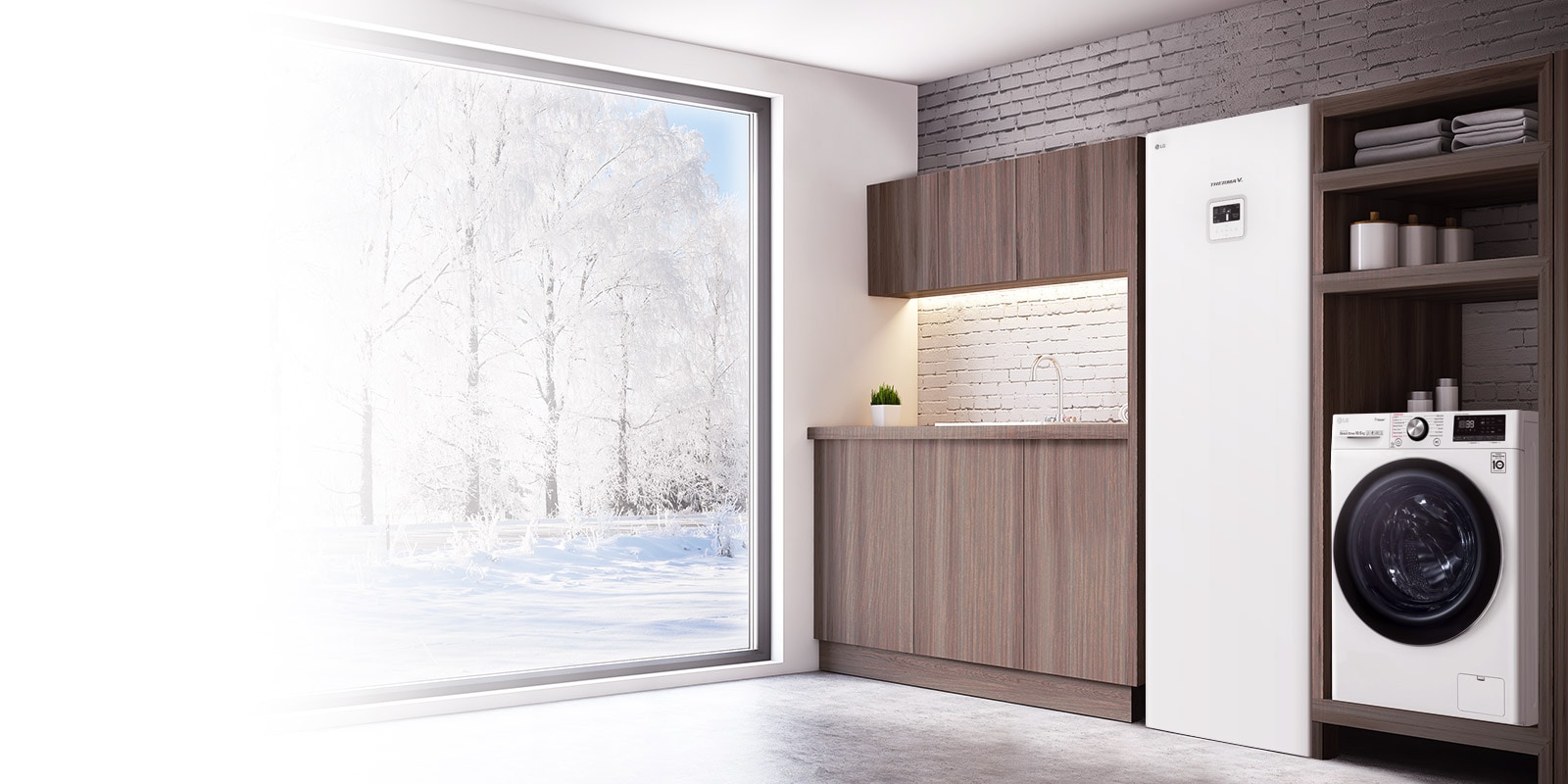 THERMA V R32 тип IWT (с вграден бойлер)