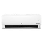 LG Dualcool Inverter, Висока ефективност при отопление A++, стилен дизайн и пречистване с UV Nano технология, Охлаждане 2500 W, Отопление 3500 W , Изглед отпред в отворено състояние 1, DC09RK, thumbnail 2