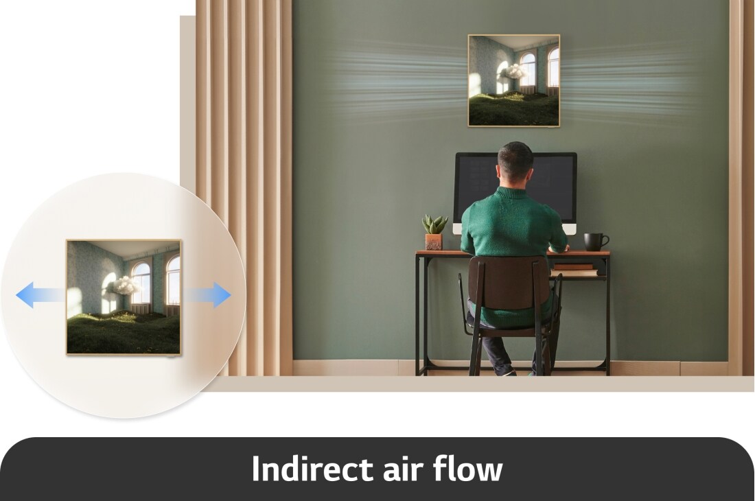 LG ARTCOOL Gallery Special, Произведение на изкуството, 2,5 kW Сплит система, indirect air flow, A09GA1, thumbnail 14