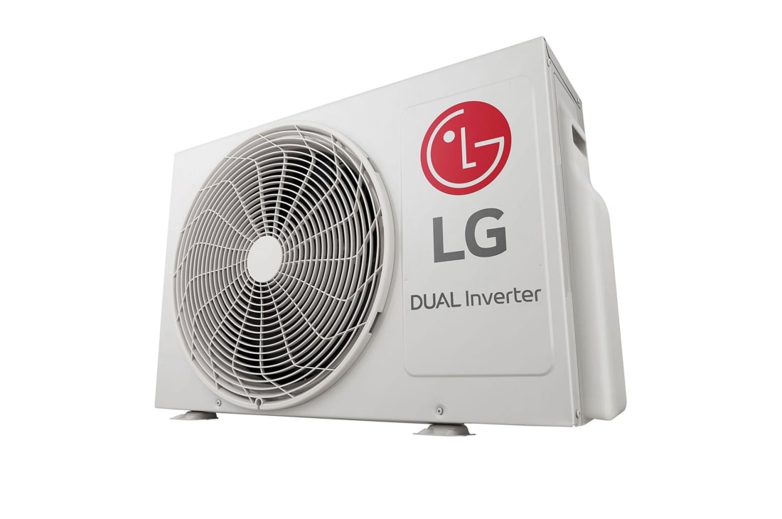 LG 2 in 1 DUALCOOL, Пести място, 2,6 + 3,5kW Мулти-сплит система, Изглед отдясно DUAL Inverter, RM2U15, thumbnail 10