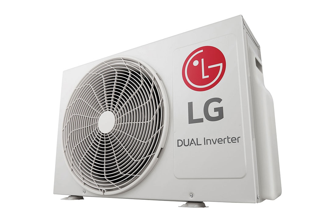 LG 3 in 1 DUALCOOL, Пести място, 2,6 + 2,6 + 3,5 kW Мулти-сплит система, Изглед отдясно DUAL Inverter, RM3U19, thumbnail 9