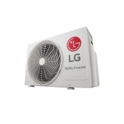 LG 3 in 1 DUALCOOL, Пести място, 2,6 + 2,6 + 3,5 kW Мулти-сплит система, Изглед отдясно DUAL Inverter, RM3U19, thumbnail 9