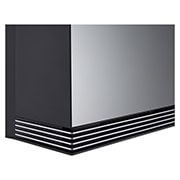 LG 3,5 kW ARTCOOL™ AI Air Mirror сплит инверторен климатик, Близък страничен изглед на климатик LG AI, подчертаващ детайлите на вентилационните отвори, AA12SP, thumbnail 11