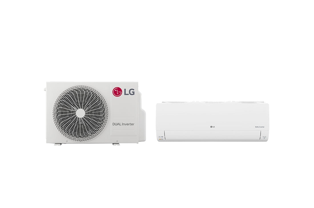 LG 3,5 kW DUALCOOL Special EC спит климатик, Изглед отпред, S12EC