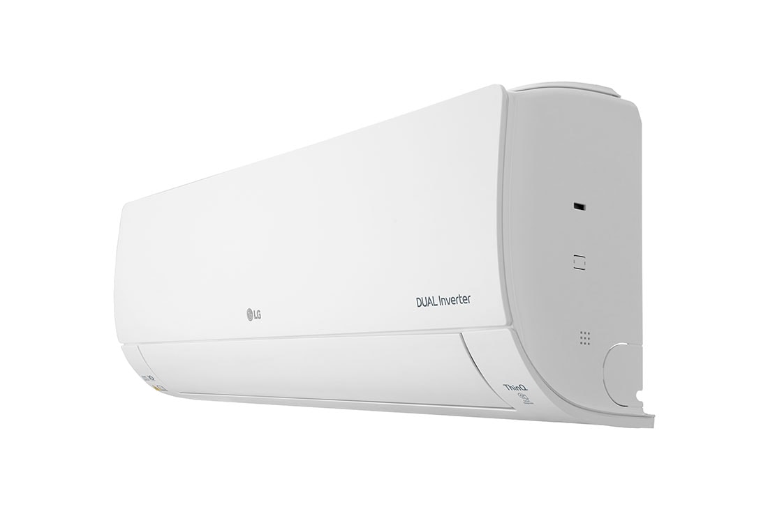 LG 5,0 kW DUALCOOL Special EC спит климатик, Изглед отдясно в отворено състояние 1, S18EC, thumbnail 5