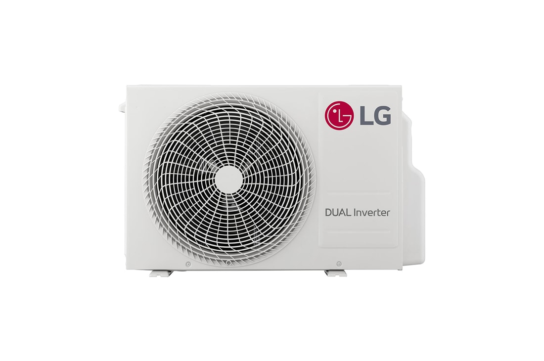 LG 5,0 kW DUALCOOL Special PC спит климатик, Преден изглед на открито, PC18SC, thumbnail 14