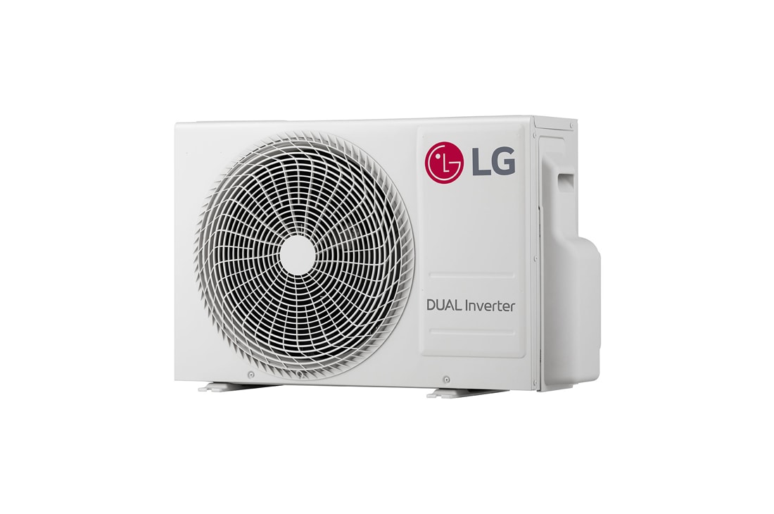 LG 5,0 kW DUALCOOL Special PC спит климатик, Външен изглед от ляво, PC18SC, thumbnail 15