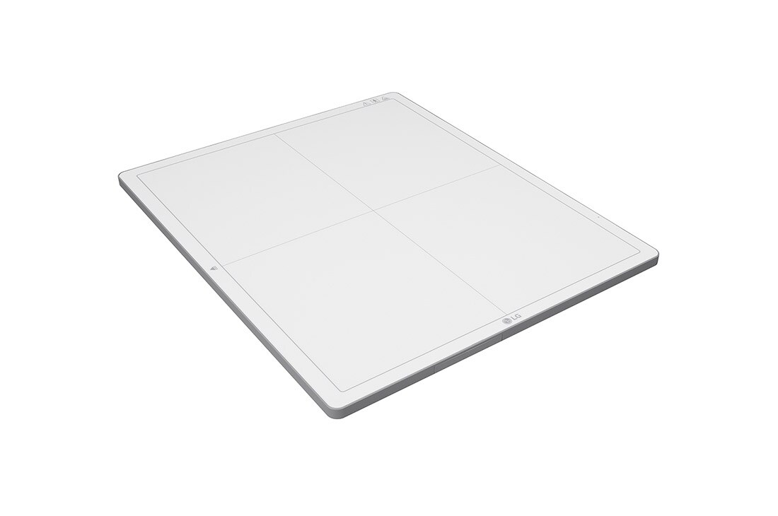 LG Цифров рентгенов детектор (DXD), Изглед отгоре в перспектива, 14HK701G-WP, thumbnail 6