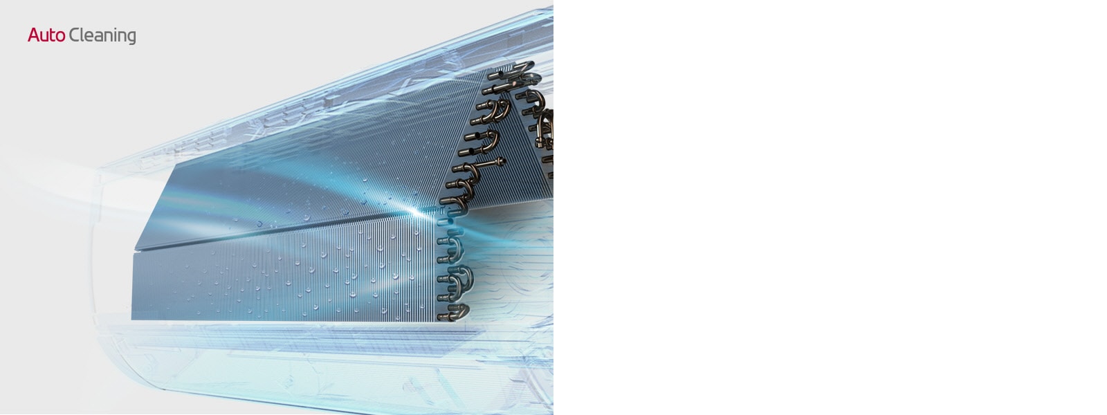 Въздухът духа през вътрешността на машината и във филтрите се улавят замърсявания, частици и влага. Автоматичното почистване започва и почиства показаната машина със светлина, която се плъзга по вътрешността. Надпис „Автоматично почистване“ в горния ляв ъгъл.