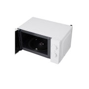 LG 20L Микровълнова фурна, Изглед отпред на черна микровълнова фурна LG 20L MS2082H., MS2082H, thumbnail 5