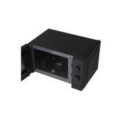 LG 20L Микровълнова фурна, Изглед отпред на черна микровълнова фурна LG 20L MS2082F., MS2082F, thumbnail 4