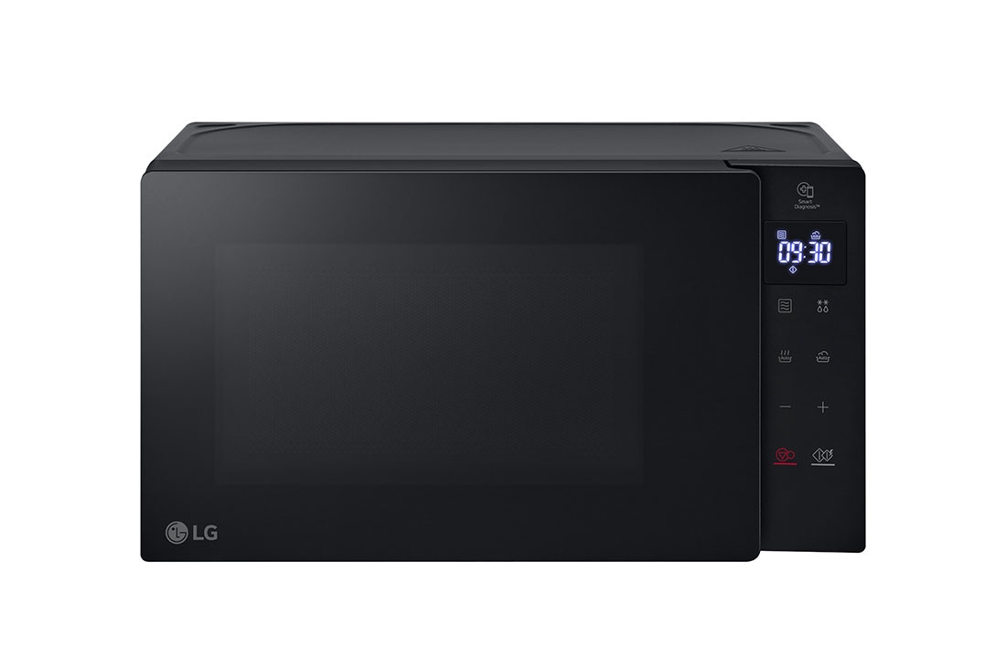 LG 20L Микровълнова фурна, Easy Clean™ покритие, Изглед отпред, MS2032GAS