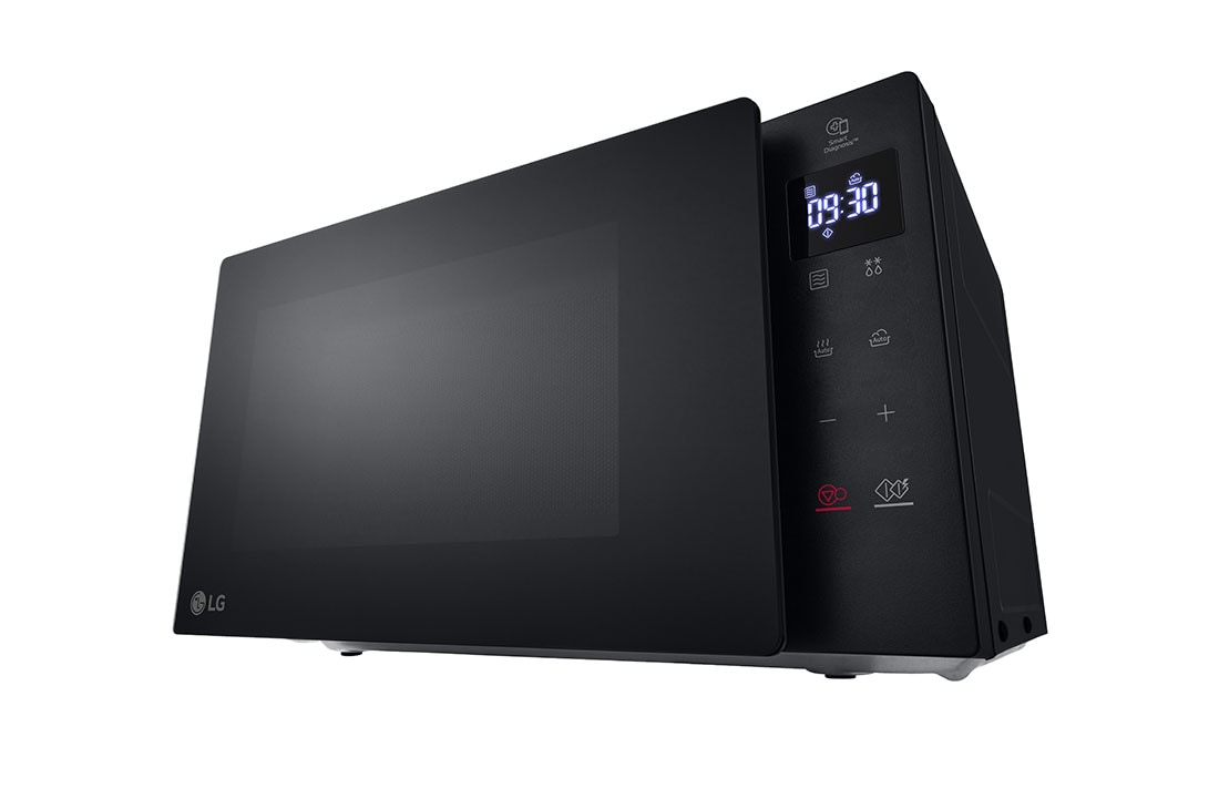 LG 20L Микровълнова фурна, Easy Clean™ покритие, Перспективен изглед от ляво, MS2032GAS, thumbnail 9