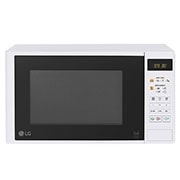 LG Микровълнова печка с 20 литра обем, лесна за почистване вътрешност и бял цвят, Изглед отпред, MS2042DW, thumbnail 1
