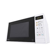 LG Микровълнова печка с 20 литра обем, лесна за почистване вътрешност и бял цвят, Изглед от лявата перспектива, MS2042DW, thumbnail 9