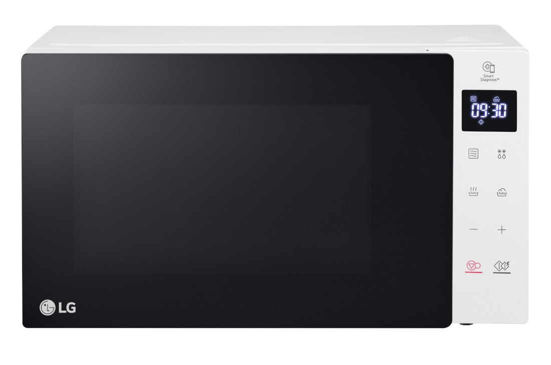 LG 20L Микровълнова фурна, Easy Clean™ покритие, Изглед отпред, MS2032GASW