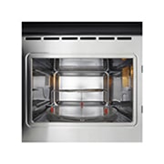 LG 25 л. микровълнова фурна за вграждане с грил, Easy Clean покритие, 900W, front open view, MG7Z2593D, thumbnail 3