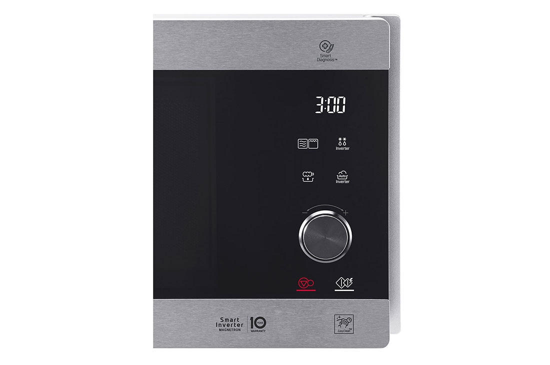 LG 25L Микровълнова фурна с грил, Smart Inverter технология, Функция Здравословно пържене, Easy Clean покритие, MH6565CPS, thumbnail 8