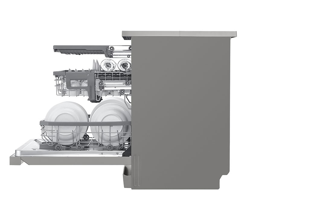 LG QuadWash™ Съдомиялна с пара TrueSteam™ технология, 14 комплекта съдове, ThinQ™ WiFi, DF325FPS, DF325FPS, thumbnail 11