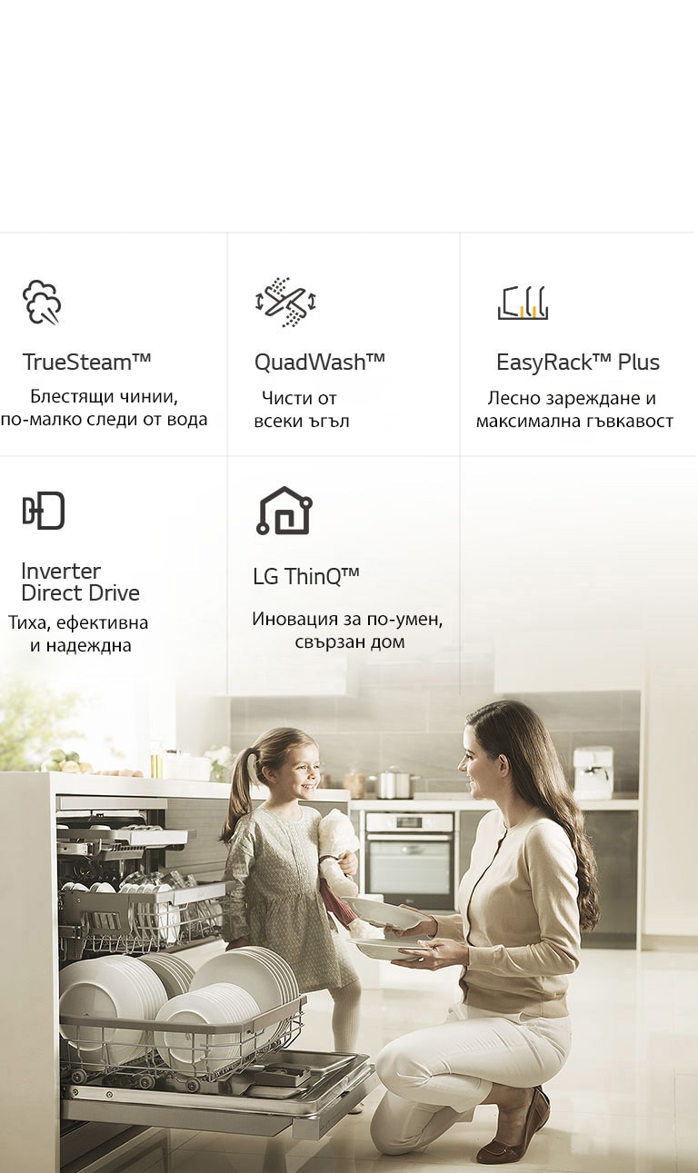 Причини да купите съдомиялна LG