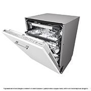 LG QuadWash™ Съдомиялна за вграждане с пара с TrueSteam™ технология, 14 комплекта съдове, DB425TXS, DB425TXS, thumbnail 11