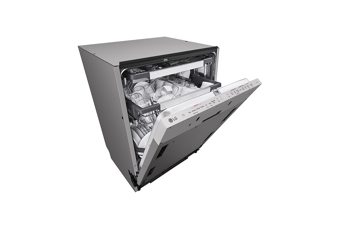 LG QuadWash™ Съдомиялна за вграждане с пара TrueSteam™ технология, Авт. отваряне на вратата, 14 комплекта съдове, ThinQ™ WiFi, QuadWash™ Съдомиялна за вграждане DB597TXS, DB597TXS, thumbnail 6